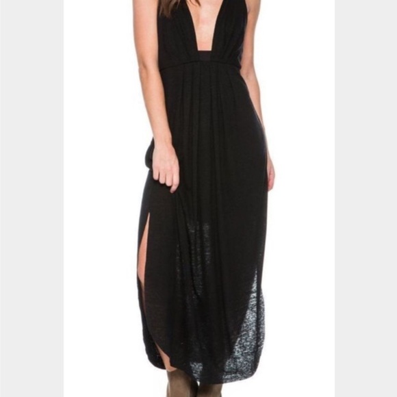 Free People Plunge Neckline Heidi Maxi - Picture 2 of 14